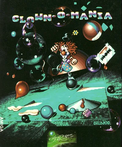 Clown-O-Mania (Europe) (Budget - Top Shots) cover art for Commodore Amiga