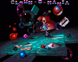 Clown-O-Mania (Europe) (Budget - Top Shots) title screen