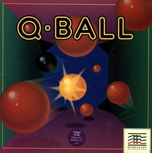 QBall cover art for Commodore Amiga