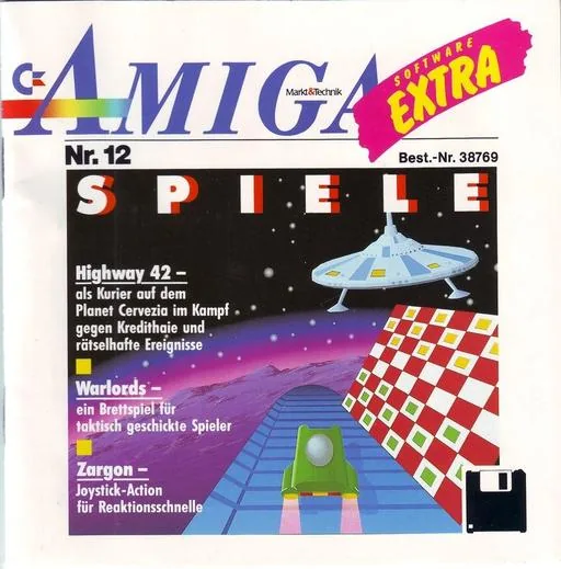 Zargon (Germany) (Coverdisk - Amiga Software Extra Nr. 12 - Disk 2 of 2) cover art for Commodore Amiga