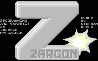 Zargon (Germany) (Coverdisk - Amiga Software Extra Nr. 12 - Disk 2 of 2) title screen