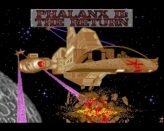 Phalanx II - The Return title screen