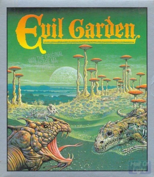 Evil Garden cover art for Commodore Amiga