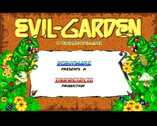 Evil Garden title screen