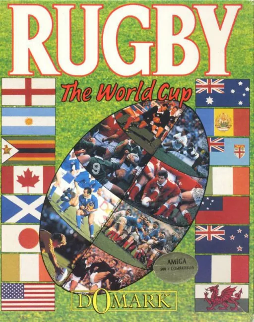 Rugby - The World Cup (Europe) (With Demo Option) cover art for Commodore Amiga