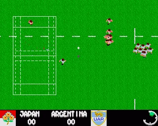 Rugby - The World Cup (Europe) (With Demo Option) screenshot