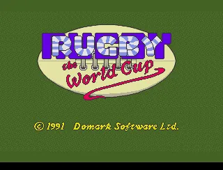 Rugby - The World Cup (Europe) (With Demo Option) title screen