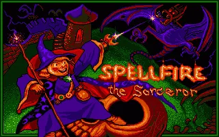 Spellfire the Sorcerer title screen