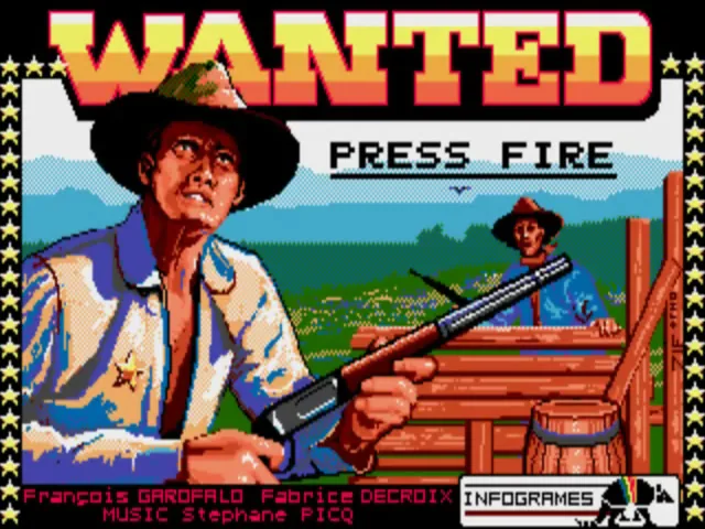 Wanted (Europe) (Compilation - Commandos) title screen