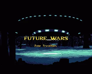 Future Wars - Time Travellers (Europe) (Compilation - The Delphine Collection) title screen