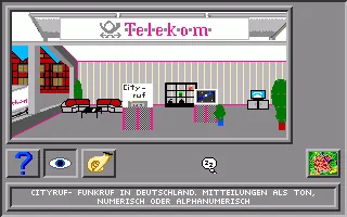Backdrop artwork for Telekommando!, Das