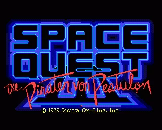 Space Quest III - Die Piraten von Pestulon title screen