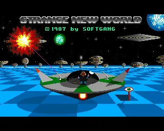 Strange New World title screen