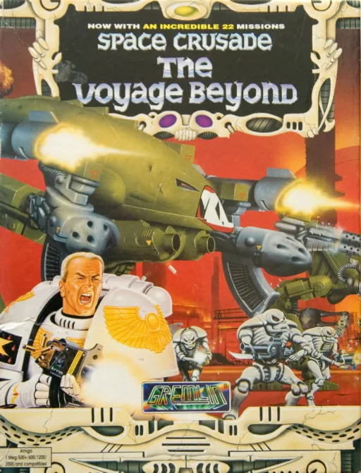 Space Crusade - The Voyage Beyond (Europe) (En,Fr,De,It) (Addon) cover art for Commodore Amiga