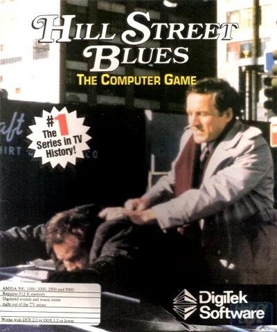 Hill Street Blues (Europe) (En,Fr,De,Es,It) (Budget - Buzz) cover art for Commodore Amiga