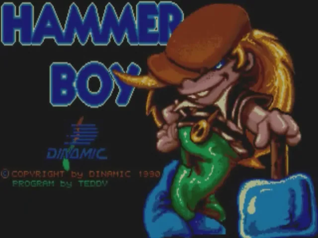 Hammer Boy (Europe) (Budget - PC Hits) title screen