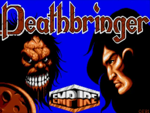 Deathbringer title screen