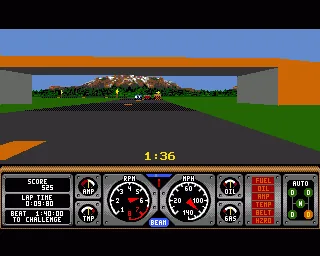 Hard Drivin' II - Drive Harder (Europe) (Compilation - Tengen Arcade Hits) screenshot