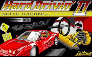 Hard Drivin' II - Drive Harder (Europe) (Compilation - Tengen Arcade Hits) title screen