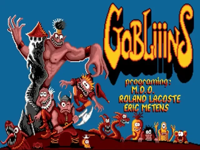 Gobliiins (Europe) (En,Fr,De,Es,It) (Compilation - Kings of Adventure 1) title screen