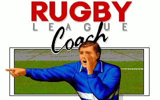 Rugby League Coach title screen