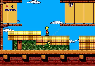 Simpsons, The - Bart vs. The World screenshot