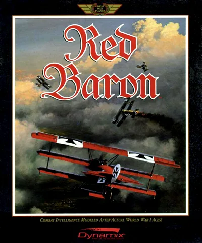 Red Baron (Europe) (Compilation - The Lords of Power) cover art for Commodore Amiga