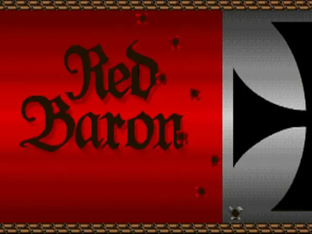 Red Baron (Europe) (Compilation - The Lords of Power) title screen