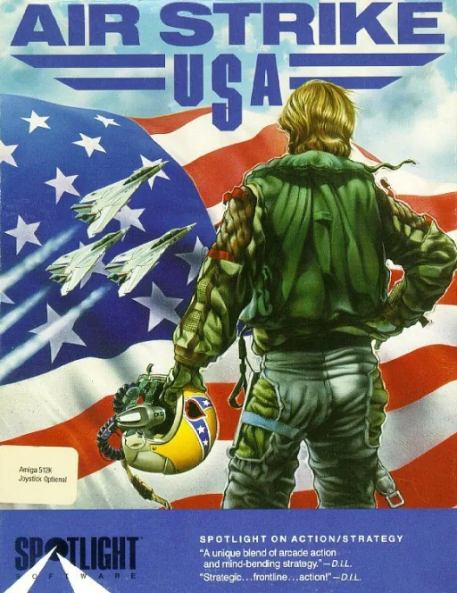 ATF II - Advanced Tactical Fighter II (Europe) (Budget - Action Sixteen) cover art for Commodore Amiga