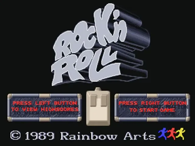 Rock 'n Roll (Europe) (Compilation - 5th Anniversary) title screen