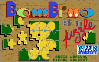 Bambino Collection - Bambino and the Puzzle title screen