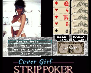 Cover Girl Poker screenshot