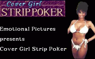Cover Girl Poker title screen