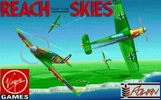 Reach for the Skies title screen