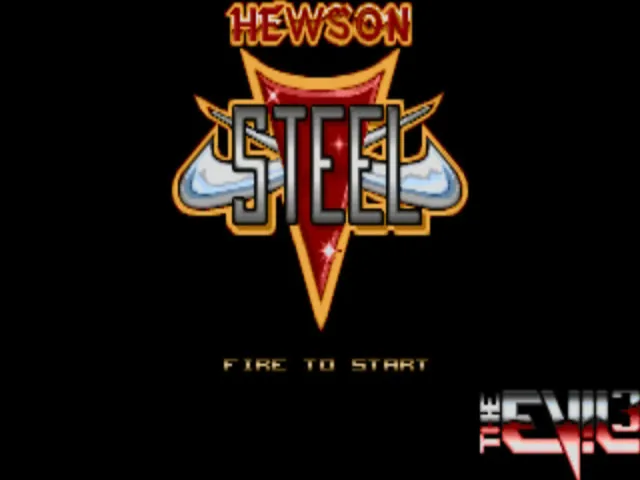 Steel (Europe) (Budget - Black Edition) title screen