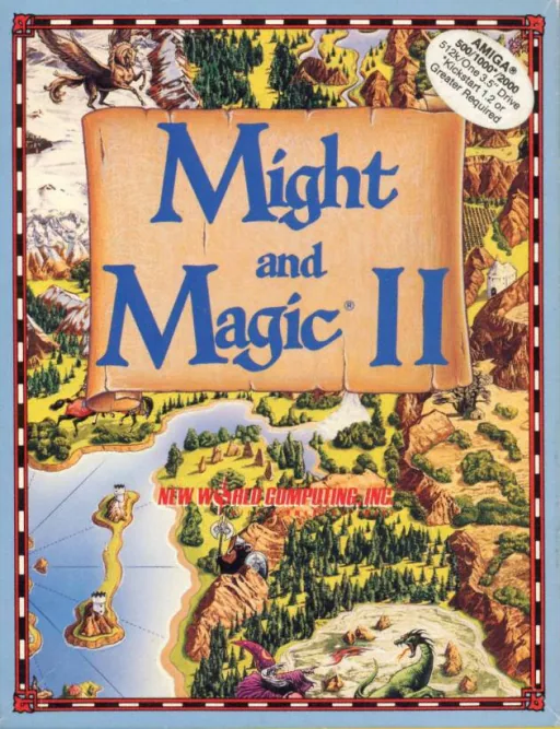 Backdrop artwork for Might and Magic II - Gates to Another World