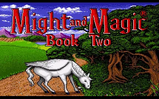 Might and Magic II - Gates to Another World title screen
