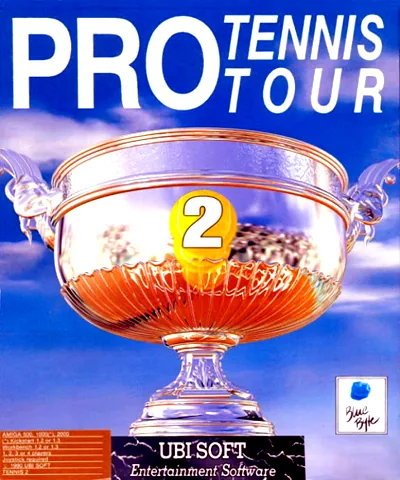 Pro Tennis Tour 2 cover art for Commodore Amiga
