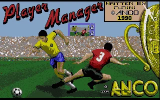 Player Manager title screen