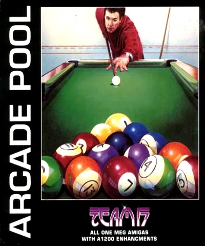 Arcade Pool (Europe) (OCS, AGA) cover art for Commodore Amiga