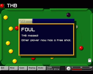 Arcade Pool (Europe) (OCS, AGA) screenshot