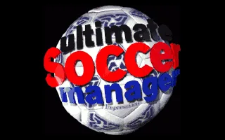 Ultimate Soccer Manager title screen