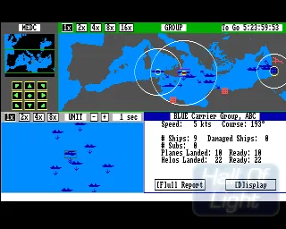Harpoon - Battleset 3 - The MED Conflict (Europe) (Addon) screenshot