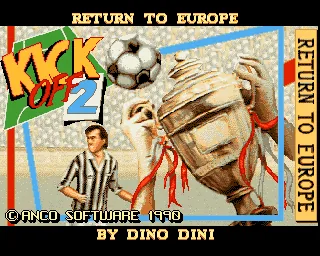 Kick Off 2 - The Final Whistle (Europe) (v2.1e) (Addon) title screen