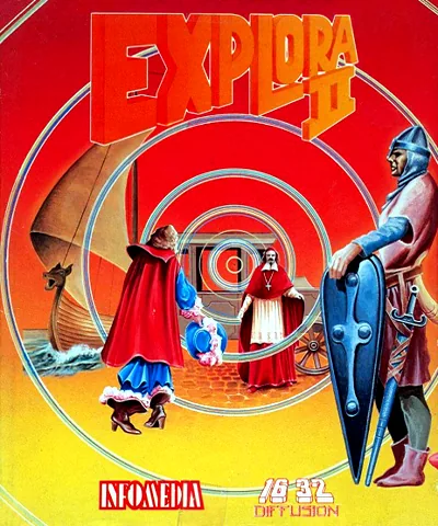 Explora II cover art for Commodore Amiga