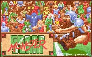 Grand Monster Slam (Europe) (Compilation - Milestones) title screen