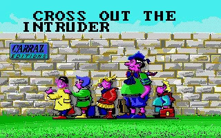 Cross Out the Intruder title screen