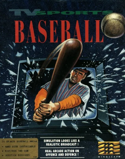 Bo Jackson Baseball cover art for Commodore Amiga