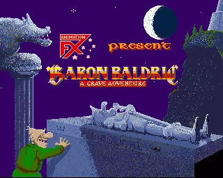 Baron Baldric - A Grave Adventure title screen