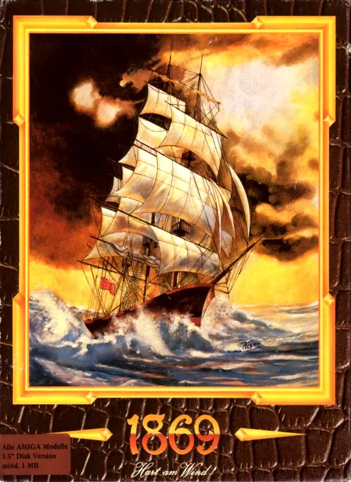 1869 - Erlebte Geschichte Teil I cover art for Commodore Amiga